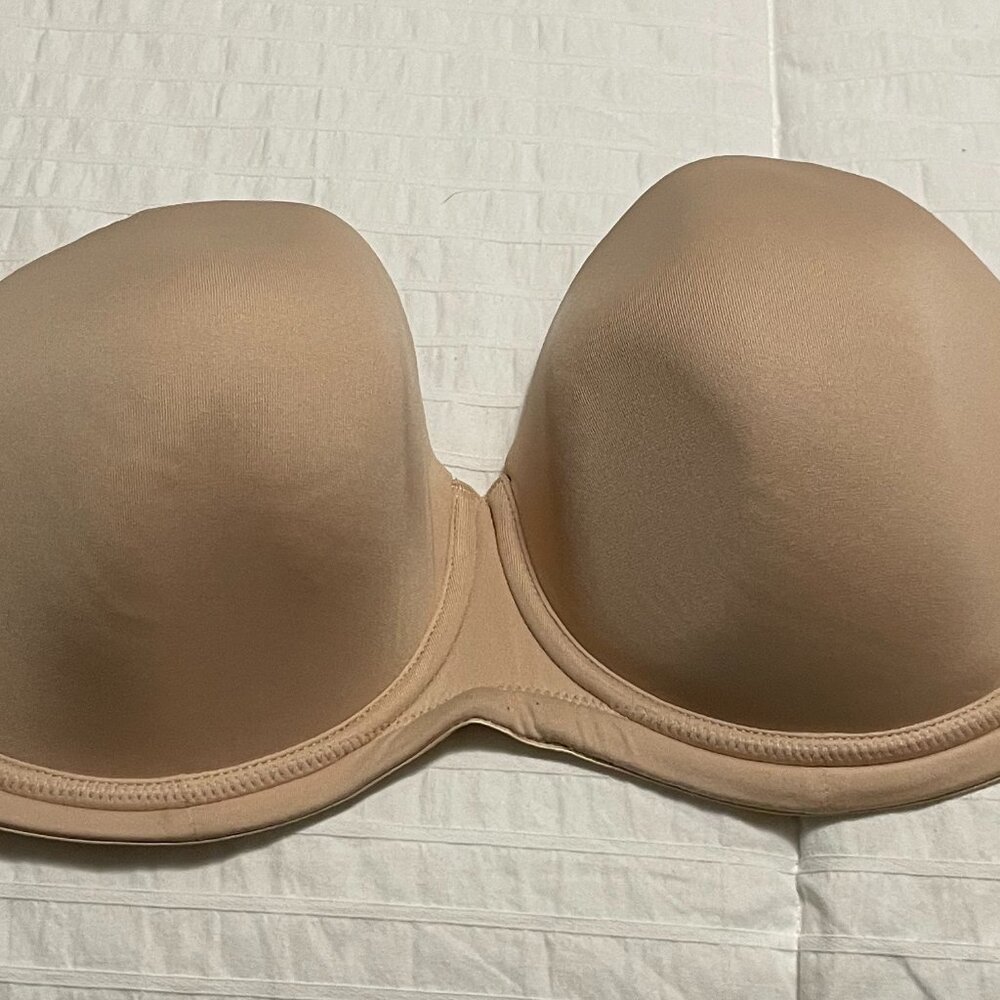 Wacoal Red Carpet Underwire Strapless Bra Nude 38G